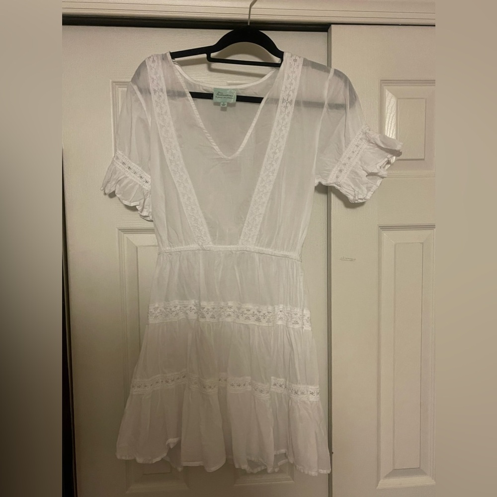 WHITE Summer Dress/Cover up